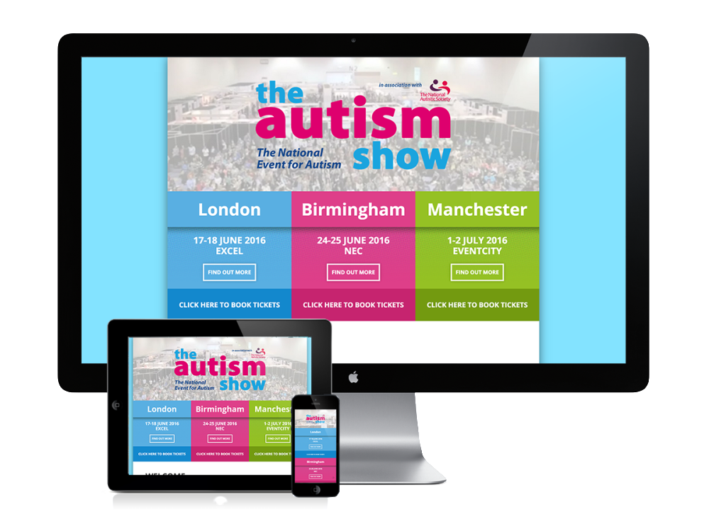 Autism Show Splash Page