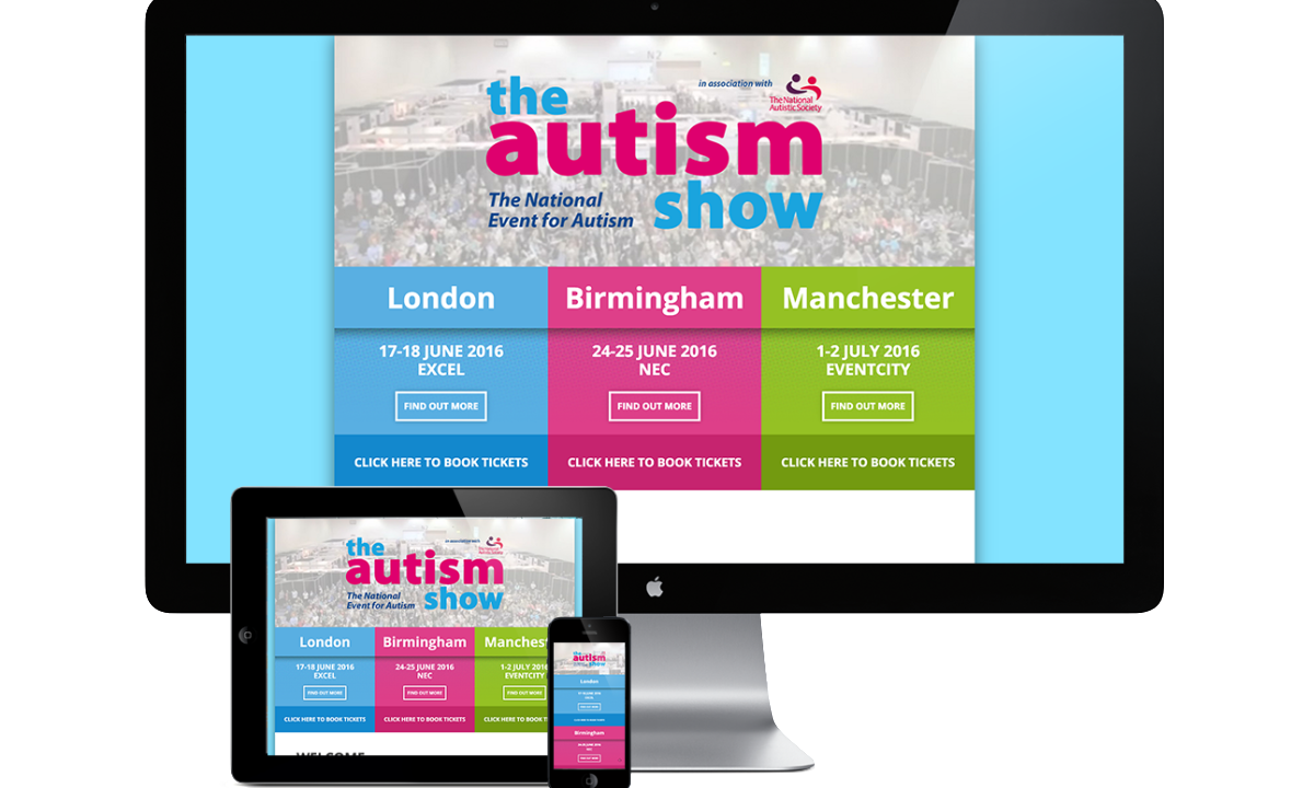 Autism Show Splash Page