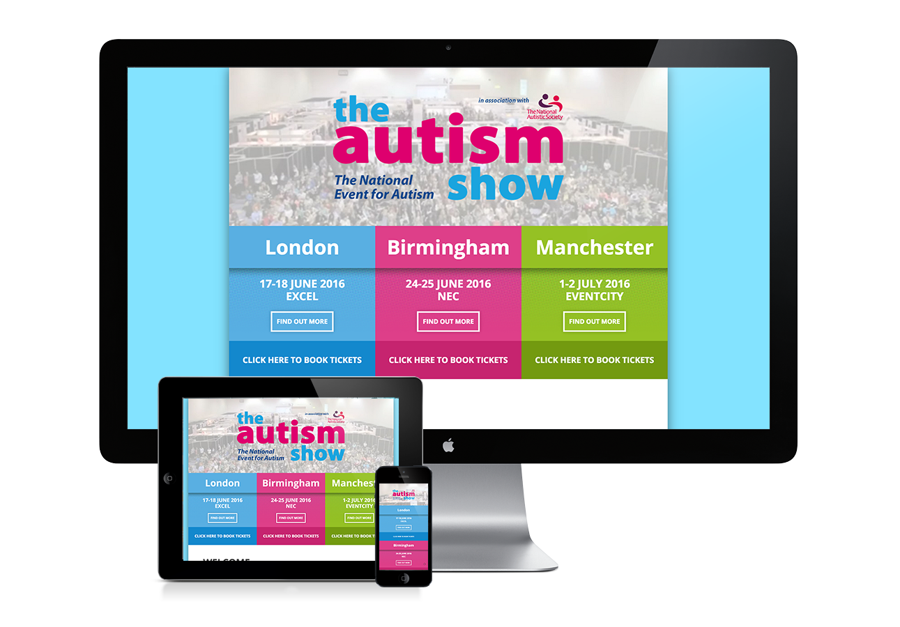 Autism Show Splash Page